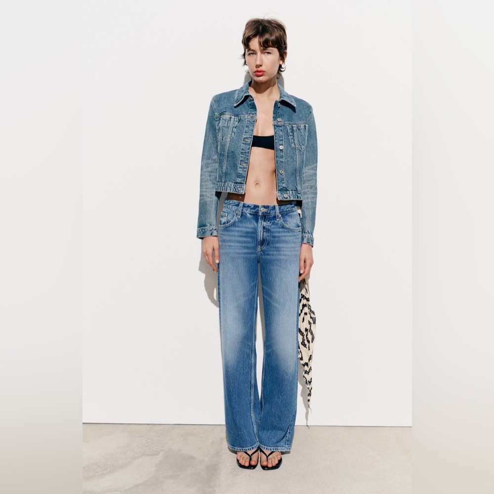Zara Basic Denim Jean Jacket